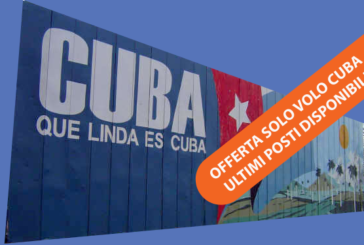 Offerte solo volo Cuba novembre 2017.