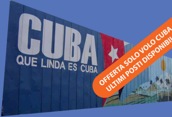 Offerte solo volo Cuba novembre 2017.