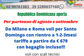 Repubblica Dominicana aperta