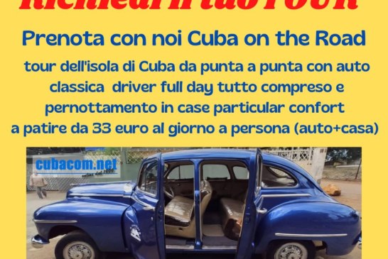 Tour de Cuba on the road