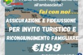 Assicurazione e fideiussione per Invito turistico e ricongiungimento famigliare