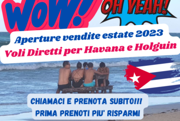 Eccoli i voli Cuba estate 2023 neos air