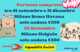 Super offerta 3 bagagli inclusi prenota ora voli Neos!