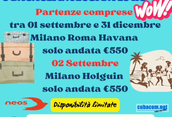 Super offerta 3 bagagli inclusi prenota ora voli Neos!
